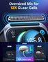 JOYROOM Bluetooth 5.3 FM/AUX Car Adapter, 3 Ports PD&QC 3.0 FM Transmitter for Car, Bass Boost, HD Calling, Enjoy Music