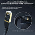 8 40Gbps 2000MHz, 20FT Cat7 Cat6 Cat5e Cat5, RJ45 DbillionDa Cat Ethernet Cable Supports High-Speed Cable, Heavy-Duty