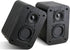 Passive Bookshelf Speakers for Home Theater Surround Sound, Classic Wood Grain for Record Player/Computer/TV, Wall
