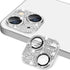 Bling 3D Rhinestone Sparkle Diamond Camera Lens Protector for iPhone 13 & Mini, 9H Tempered Glass, Shockproof Cover