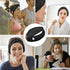 Bluetooth Headband Headphones for Women, Wireless Headband with HD Speakers, Fashion Black Design for Yoga, Workout,