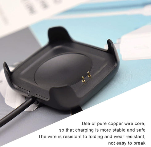 Smartwatch Charger Dock Holder, USB Charger Cable for Huawei 22 19, Portable Replacement Accessory