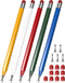 DAXINGXING 5 PCS Stylus Pen for Touchscreen,Octagonal Retro Design,Stylus Pen High Precision High