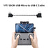 1FT/30CM 17/16/15, Mini/SE/2 USB Micro to USB C Remote Controller Cable Accessories for iPhone Link for DJI/Mavic
