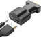 CERRXIAN HDMI to VGA Adapter with 3.5mm Audio Jack Cable,Gold Plated HDMI to