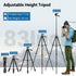 Nineigh 83 Phone Tripod, Cell Phone Tripod for iPhone, Tall Tripods Selfie Stick with Remote Extendable Phone Holder