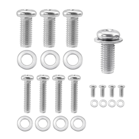Quacc Universal TV Mounting Hardware Kit 24 PCS M4 M6 M8 Stainless Steel