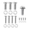 Quacc Universal TV Mounting Hardware Kit 24 PCS M4 M6 M8 Stainless Steel