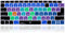 English Silicone Final Cut Pro X Shortcuts Keyboard Cover Skin for MacBook Air 13, Retina Display, Model A1932