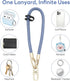 Elrvaga Universal Cell Phone Lanyard Wrist Strap,Phone Bracelet Strap,Phone Charms Strap
