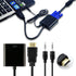 E-Universal Adapter Converter HDMI to VGA Male to Female for Computer, Desktop, Laptop, PC, Monitor, Projector, HDTV
