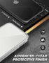 SUPCASE for iPhone 13 Pro Max Case, Clear Shockproof Protective Phone Case with Screen Protector, Silver