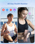 RIVERSONG Smartwatch for Men Women, 1.52" Fitness Watch, Heart Rate/Sleep/Blood Oxygen Monitor, AI Voice, Navy Blue