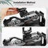Leftfoto 1/4"-20 17 16 15 14 13 12 Metal Strong Magnetic Phone Stand with ARRI Locating Screw -Adjustable Foldable