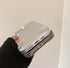 QLTYPRI Cute Wave Water Ripple Pattern Case for iPhone 12/12 Pro, Slim Soft Silicone TPU - Beige