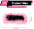 Foelony 5.71" 11.6" Car Dashboard Anti-Slip Pad, Pink Feather Car Magic Dashboard Decor Mat, x Multifunctional Sticky