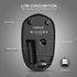 seenda Wireless Mouse with Nano USB Receiver, Noiseless 2.4G Wireless Mouse for MacBook, Notebook, PC (Black & Gold)