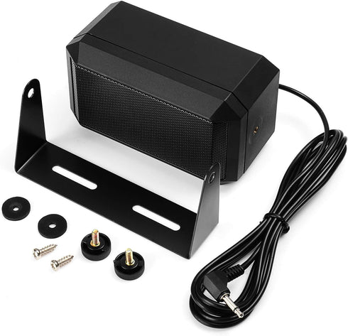 Radioddity CB Mobile Radio External Speaker, Mini Universal Portable 5W for Car Truck Vehicle 4 x 4