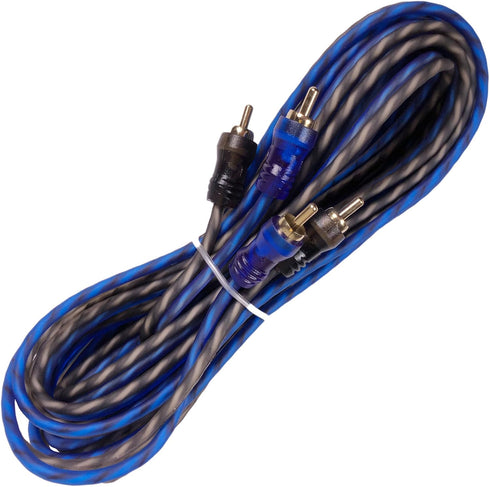 Complete 4000W Gravity 0 Gauge Amplifier Installation Wiring Kit Amp Pk3 0 Ga Blue for Car/Truck/Motorcycle/RV/ATV