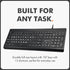 X9 Performance X9 7-Colors Large Print Backlit Computer Keyboard - Easy to See Big Letters - Lighted USB Wired Keyboard