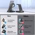 Wireless Charger for Samsung, 3 in 1 Charging Station for Galaxy S24 Ultra/S23 Ultra/Z Flip 6/Fold 6/Buds