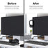 TotalMount Monitor Stand for Headphones and Headsets, Premium-Grade Holder Saves Desk Space and Protects