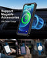 Beeasy Waterproof Case for iPhone 12 (6.1"), 360 Degree Outdoor Protective Magnetic Phone Case - Black