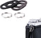 KIWIFOTOS Camera Strap Split Round Lug Ring Anti-scratch PU Leather Cover Cap