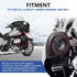 psler Motorcycle 6.5 inch Speaker Boxes Pod for Lower Fairing for Touring Ultra Glide Electra Glide Street Glide Road Glide 1993-2022 by psler