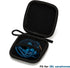 Ginsco Mini-Portable Hard Shell Square Earbuds Case for Apple EarPods/Samsung Galaxy Wired/Wireless Earbuds, Cell Phone