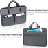 LANDICI 15.6 Inch Laptop Bag Carrying Case with Shoulder Strap, Slim Waterproof Computer Sleeve Cover for MacBook Pro,