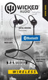 Wicked Audio Bandido Wireless Bluetooth Earbuds, Microphone and Track Control, Enhanced Bass, Black