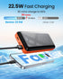 LOOPEAK 50000mAh 22.5W 3 Outputs&2 Pack Power Bank Fast Charging Portable Charger, USB C Quick Charge with Inputs, LED