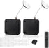 MERDTTES 6.5 Ft Retractable Remote Control Tether Locks, Security Lanyard Lock with Adjustable
