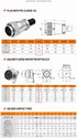 DRRI WEIPU AC DC Circuit Signal LED Heavy Duty Bulkhead Plug - 8-Pin Metal Aviation Circular Connector