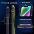 DEERLAMN iPhone 13 & 14 Case, Olive Green, Military Grade Shockproof, Slide Camera Cover + 2 Screen Protectors,