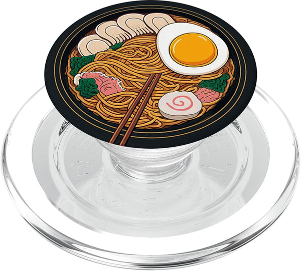 Ramen Japanese Food Anime Style Noodles PopSockets PopGrip for MagSafe