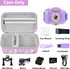 Leayjeen Waterproof Camera Case for Agoigo/Yoophane/DEKER, Underwater HD Kids Toy Digital Camera, Purple Unicorn