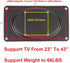 Mount Plus MP-XMA-05 23"-43" 75x75 200x100 VESA Flat Screen TV and Monitor Mount Adapter Plate for Flat Screens | VESA