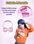 Kids Headphones with Microphone, Wired Over Ear Headsets, Limited Volume 85dB/94dB for Online School/Travel