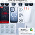 7 in 1 iPhone 15 Pro Max Case - 3X Screen Protector, 3X Camera Lens Protector, Compatible with MagSafe, Military-Grade