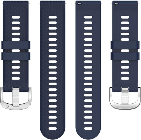 E ECSEM Bands Compatible for AviiHoug H23, Soft Silicone Waterproof Adjustable Sport Watch Strap Replacement for Men &