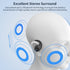 True Open Ear Headphones, Bluetooth 5.3 Sports Headphones with Smart Digital Display, 36H Playtime