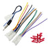10Pin&6Pin Radio Wiring Harness with Antenna Kit Compatible with Toyota Camry Corolla