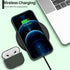 ORNARTO iPhone 12 Case, iPhone 12 Pro Case, Slim Liquid Silicone Soft Gel Rubber Cover, 6.1 inch-Cyprus Green