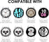 NewWays Compatible for SAMSUNG Galaxy Watch 7 6 Classic 6 5 4 Band - 20mm Stunning Diamonds Bracelet, 40mm 44mm 42mm