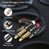 Devinal 3.5mm TRS to Dual 1/4"(6.35mm) TS Y-Cable, 1/8" to Two 6.35mm Mono Stereo Splitter Cord, Compatible for Computer Sound Cards, CD Players, Multimedia Speakers and Home Stereo Systems 3FT