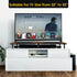 Large Dual Monitor Riser Stand for Desk: Adjustable Length Angle, Double Computer Riser for Desktop Organizer, Monitor