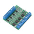 PWM 4-Channel PLC Amplifier Circuit Board, MOS FET Module Driver 3-20V to 3.7-27VDC 10A