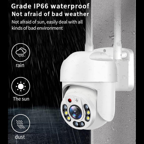 Security Camera Outdoor, 5G Dual Band 360° View Waterproof Camera with Motion Detection, Alarm, 2 Way Talk
